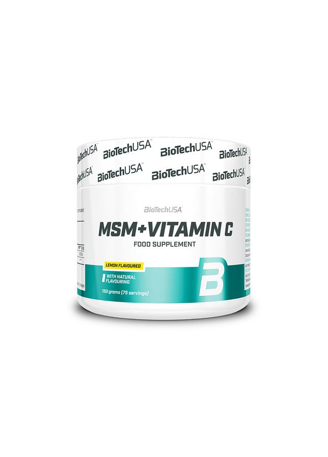 Препарат для суглобів і зв'язок MSM + Vitamin C, 150 грам - Лимон Biotech (324422142)