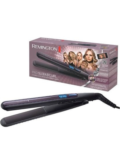 Випрямляч Pro-Sleek & Curl, >300Вт, 150-230С, дисплей, кераміка, Remington (314929282)