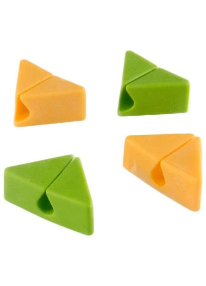 Держатель для кабеля (KBC1802) EXTRADIGITAL CC-965 Cable Clips, Green/Orange (393384837)