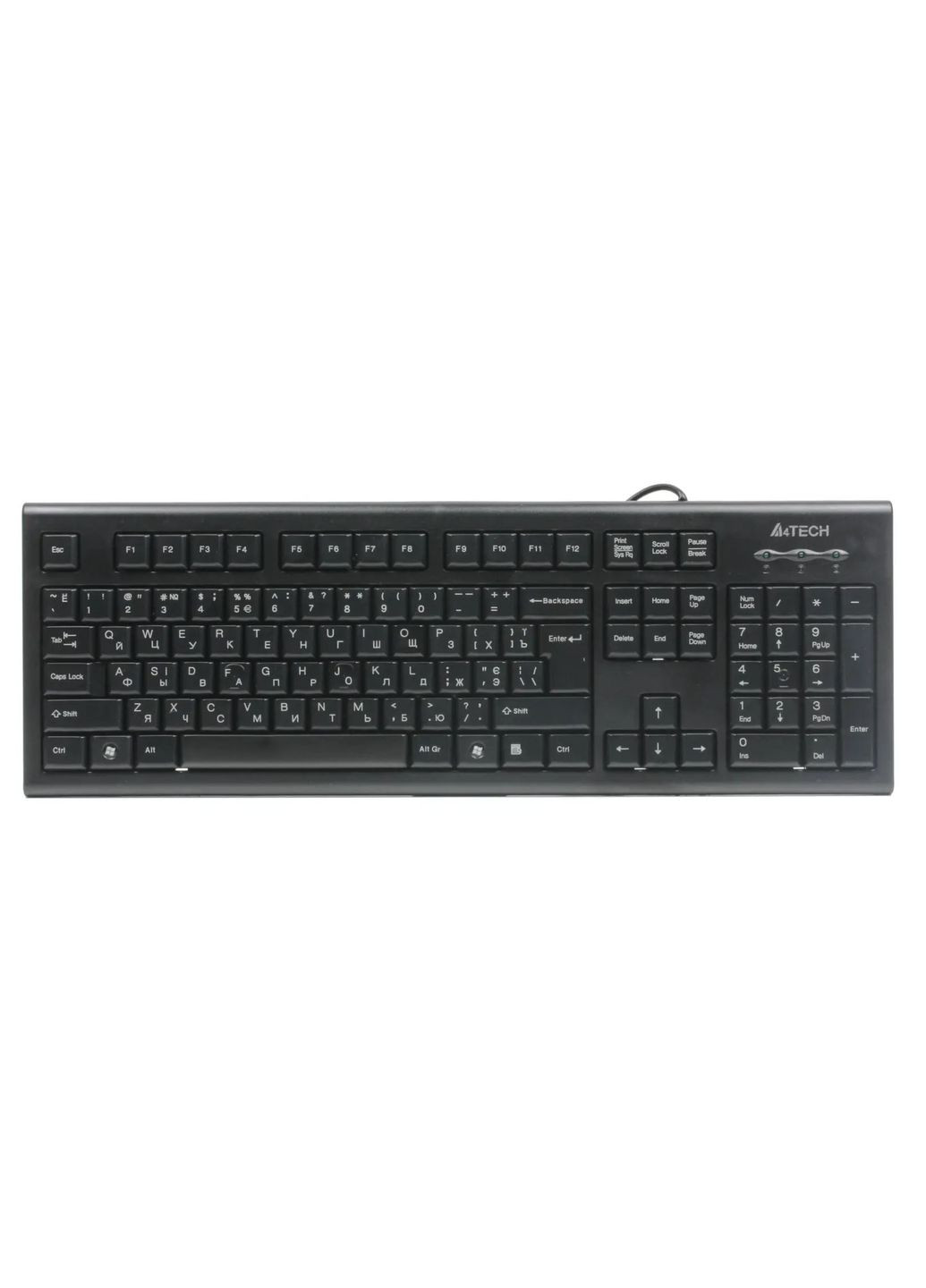 Комплект (клавиатура + мышь) KR-8520D USB Black A4Tech (339083208)