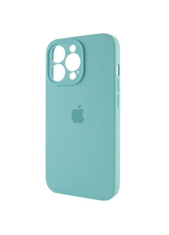 Чехол Silicone Case Full Camera Protective (AA) для Apple (6.7") Бирюзовый | Marine Green Epik iPhone 15 Pro Max (301083551)