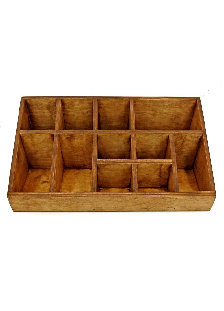 Кофейный органайзер из дерева Теймар охра (ЧАЙ-003204) No Brand (327867587)