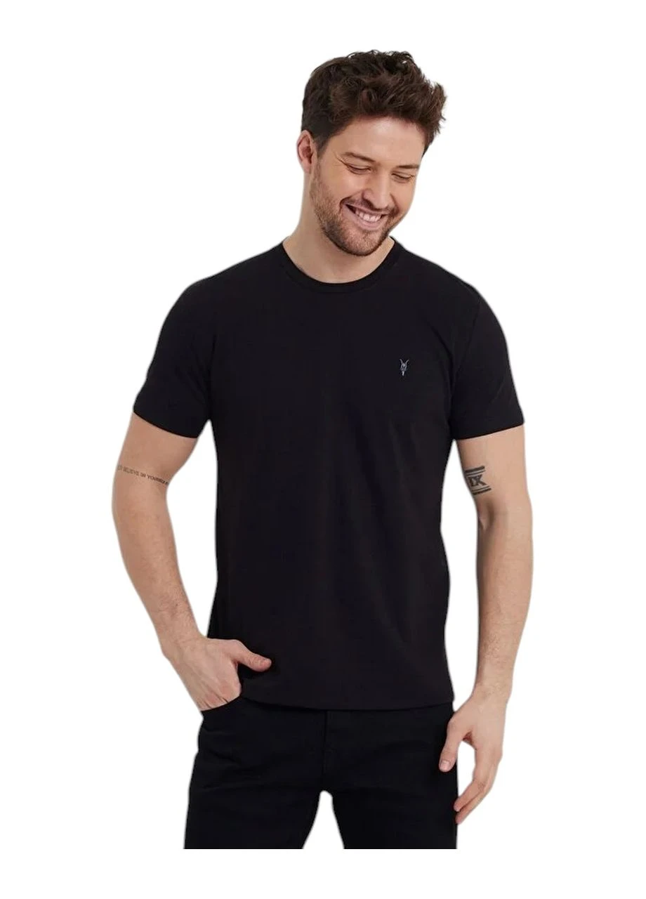Черная футболка базовая мужская combined blank apparel турция No Brand
