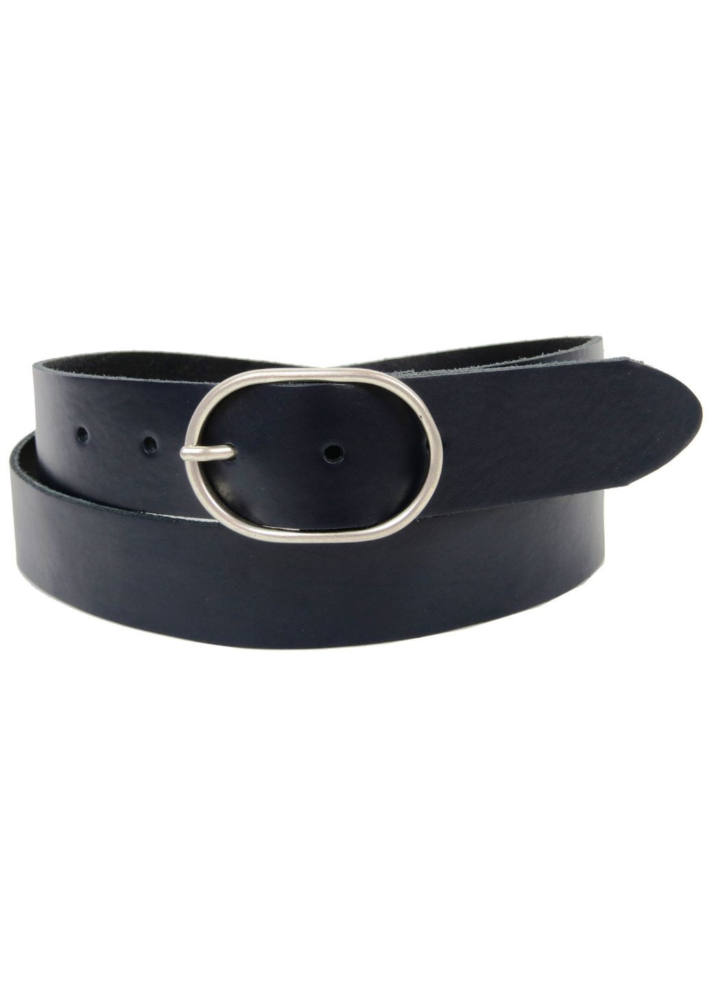 Ремінь шкіряний жіночий синій C&A (361665343)