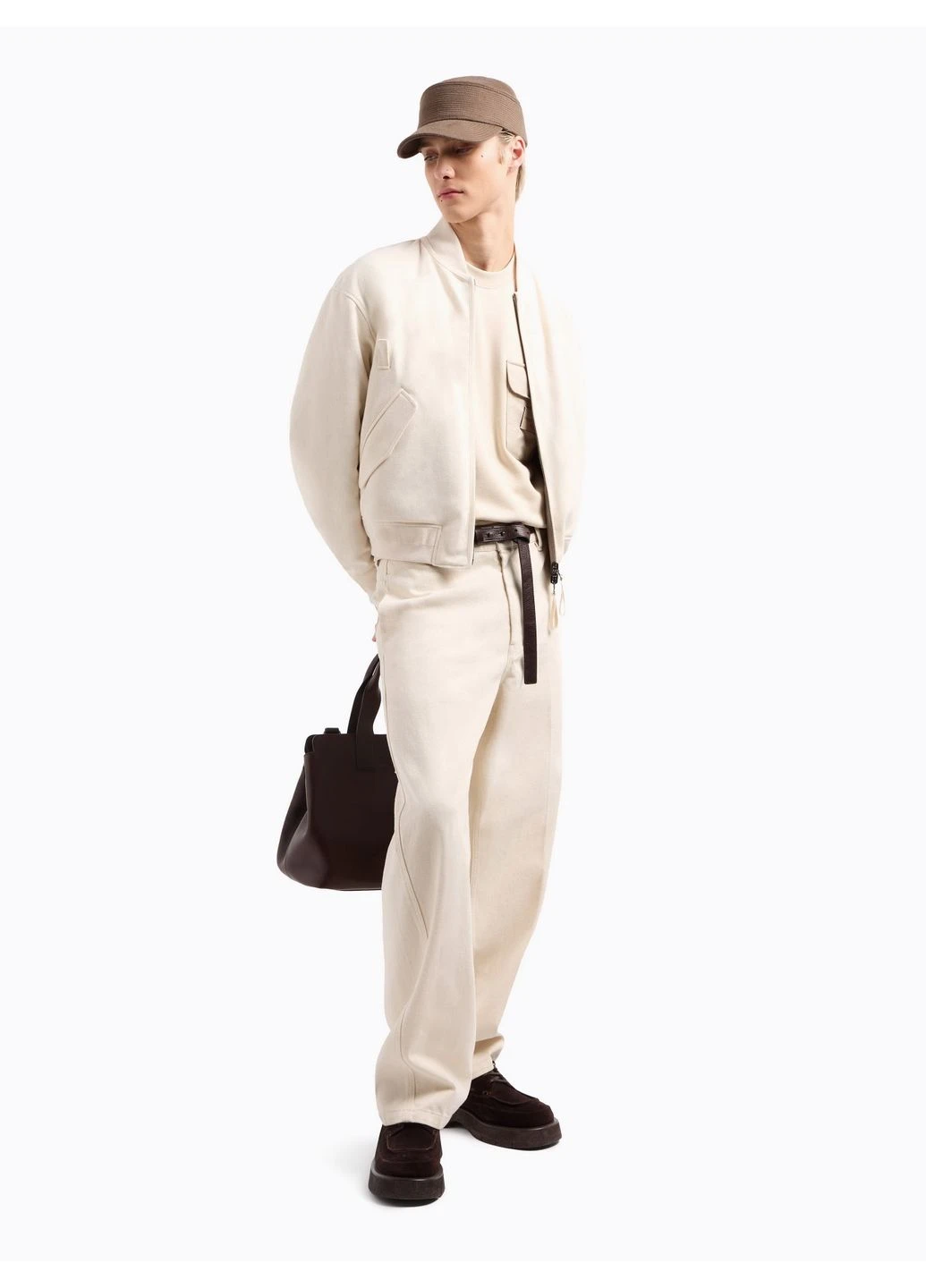 Свитшот 9652481 Бежевый 5O3252 Emporio Armani (386014594)