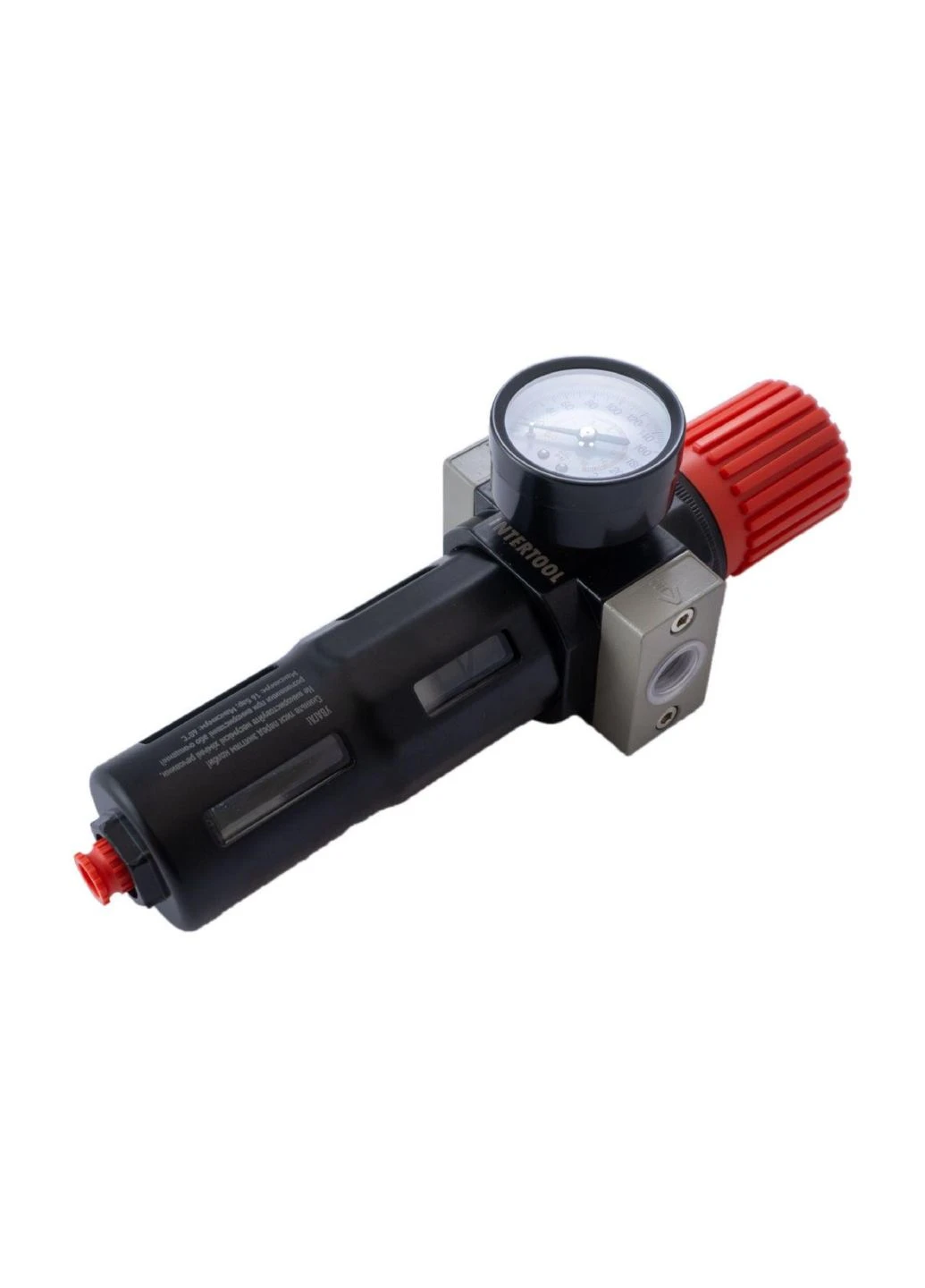 Редуктор давления для пневмаинструмента с фильтром 1/2" x 0.5-10 бар Storm Intertool (388696737)