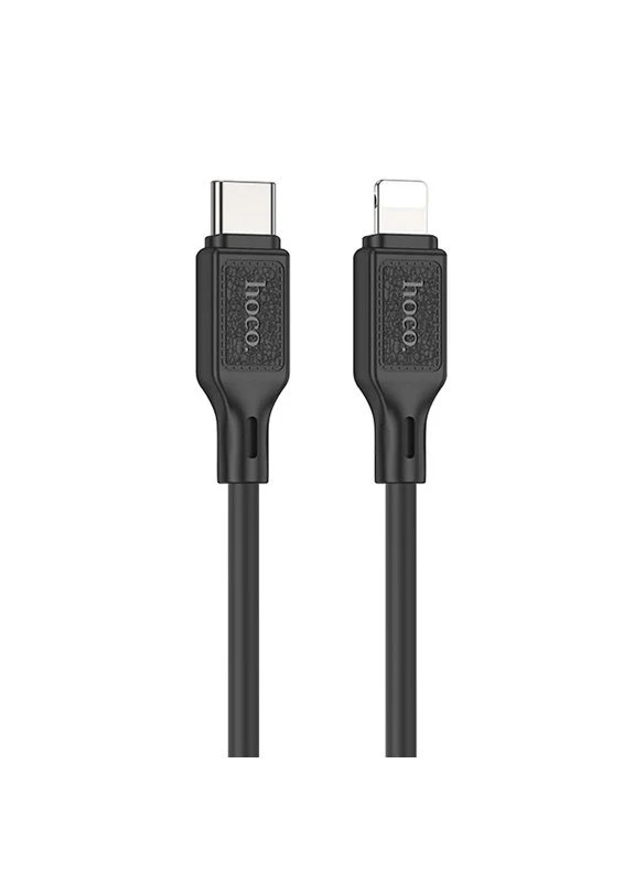 Дата кабель Hoco X90 Type-C to Lightning 20W TPE + силікон 1м No Brand X90 Cool silicone Type-C to Lightning (402070919)
