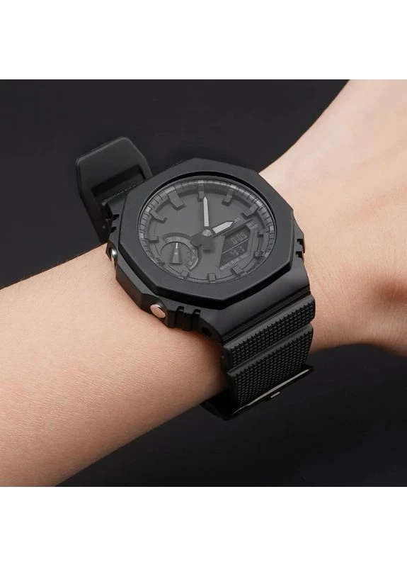 Ремешок Ремешок для Casio G-Shock GM-2100 B Black BK Modfit (376794687)