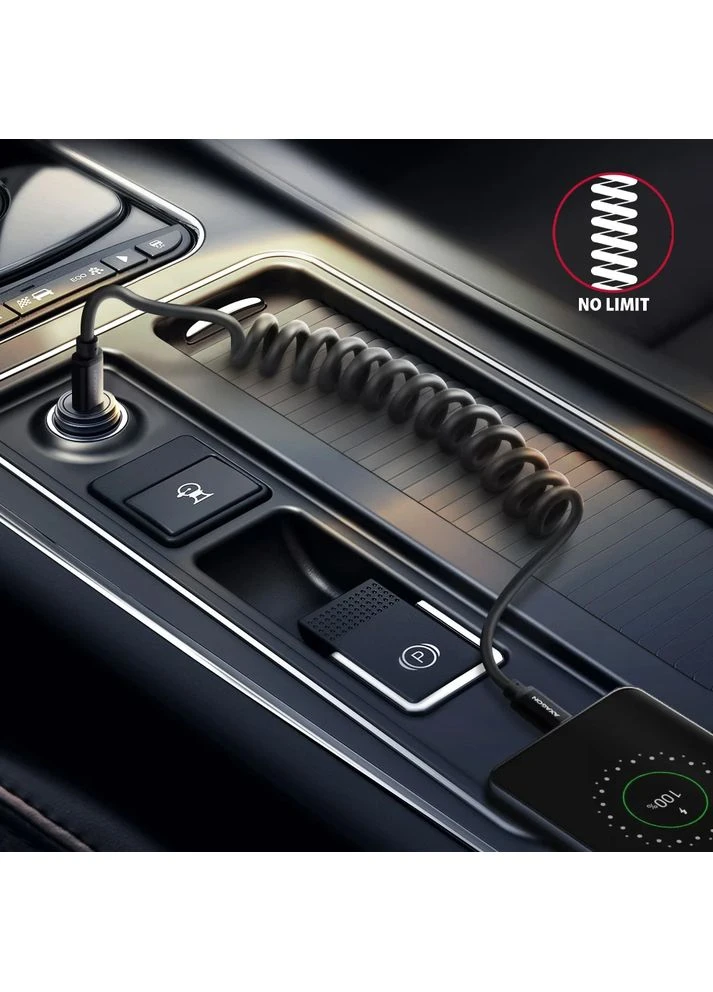 Кабель USB Type-C - USB Type-C 0.6M 60W TWISTER Black (BUCM-CM10TB) Axagon (379871458)