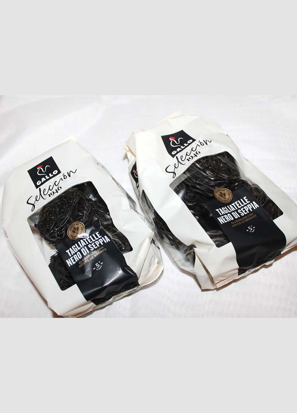 Макароны с чернилами каракатицы Selection, 250 г (Испания) Gallo (348060066)