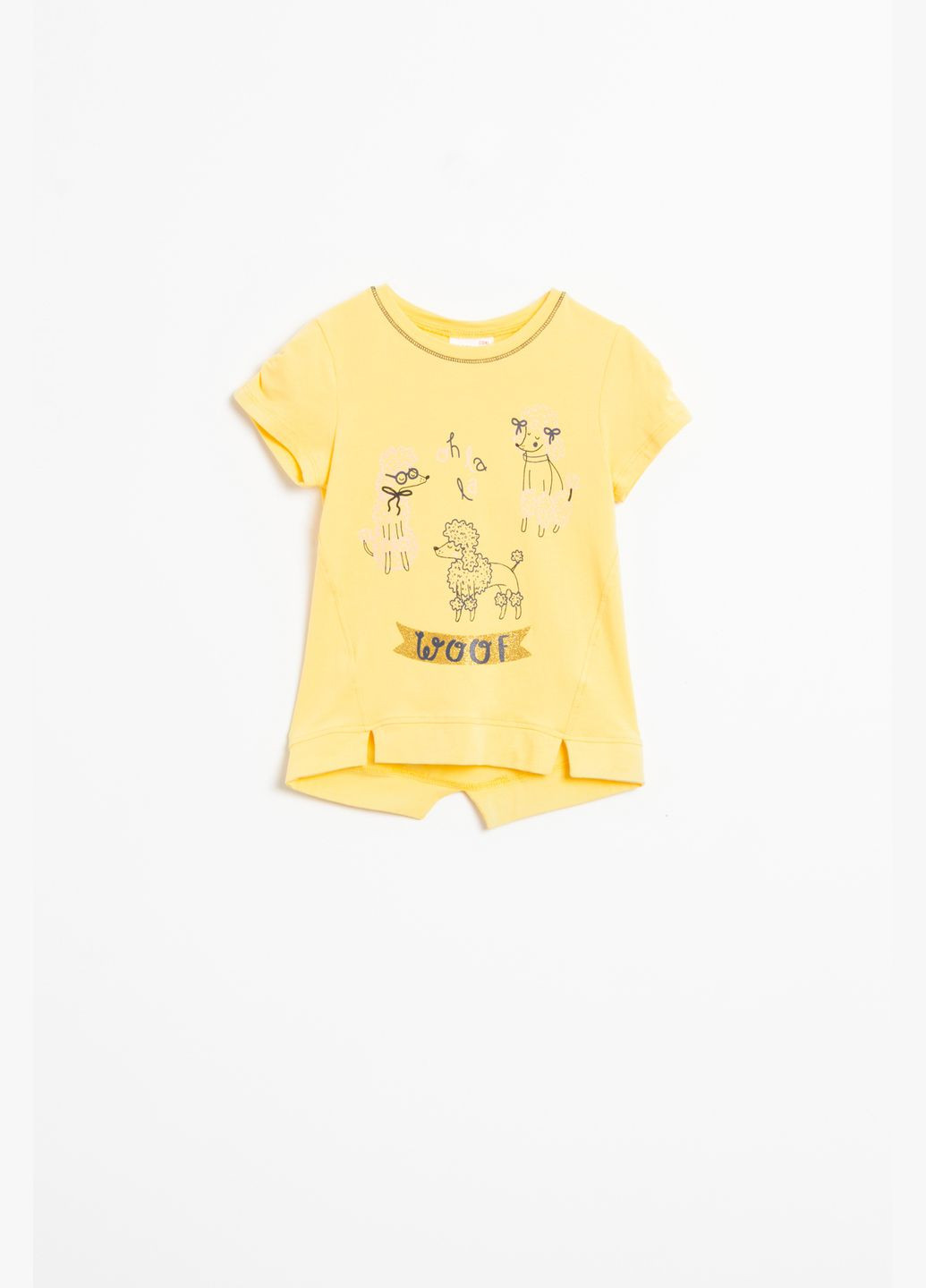 Жовта літня футболка Coccodrillo
