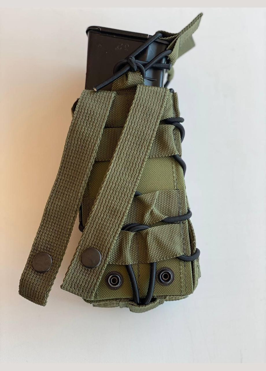 Двойной штурмовой результат для магазинов АК на кнопках (Оливка) Сварог (342375293)