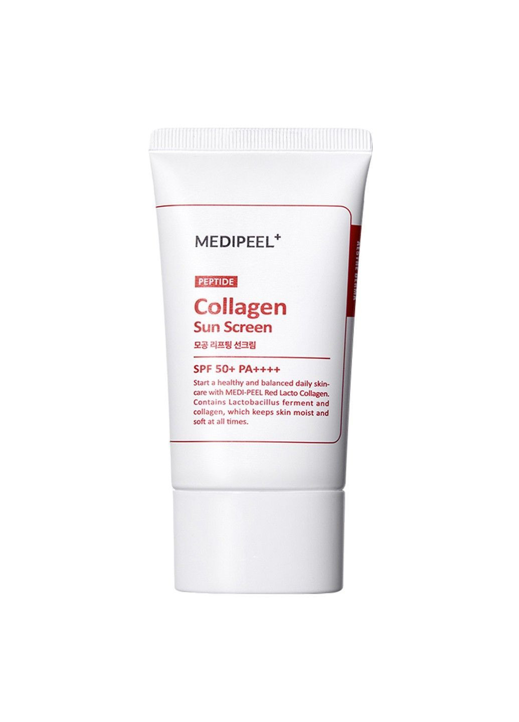 Солнцезащитный крем для лица сужающий поры Red Lacto Collagen Pore Lifting Sun Cream SPF 50 50 мл Medi-Peel (365747370)