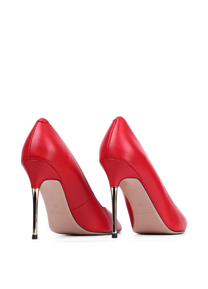 MIRATON Жіночі Туфлі 2401-05 Червоний Шкіра червоний з, китай — демісезон (327538889)