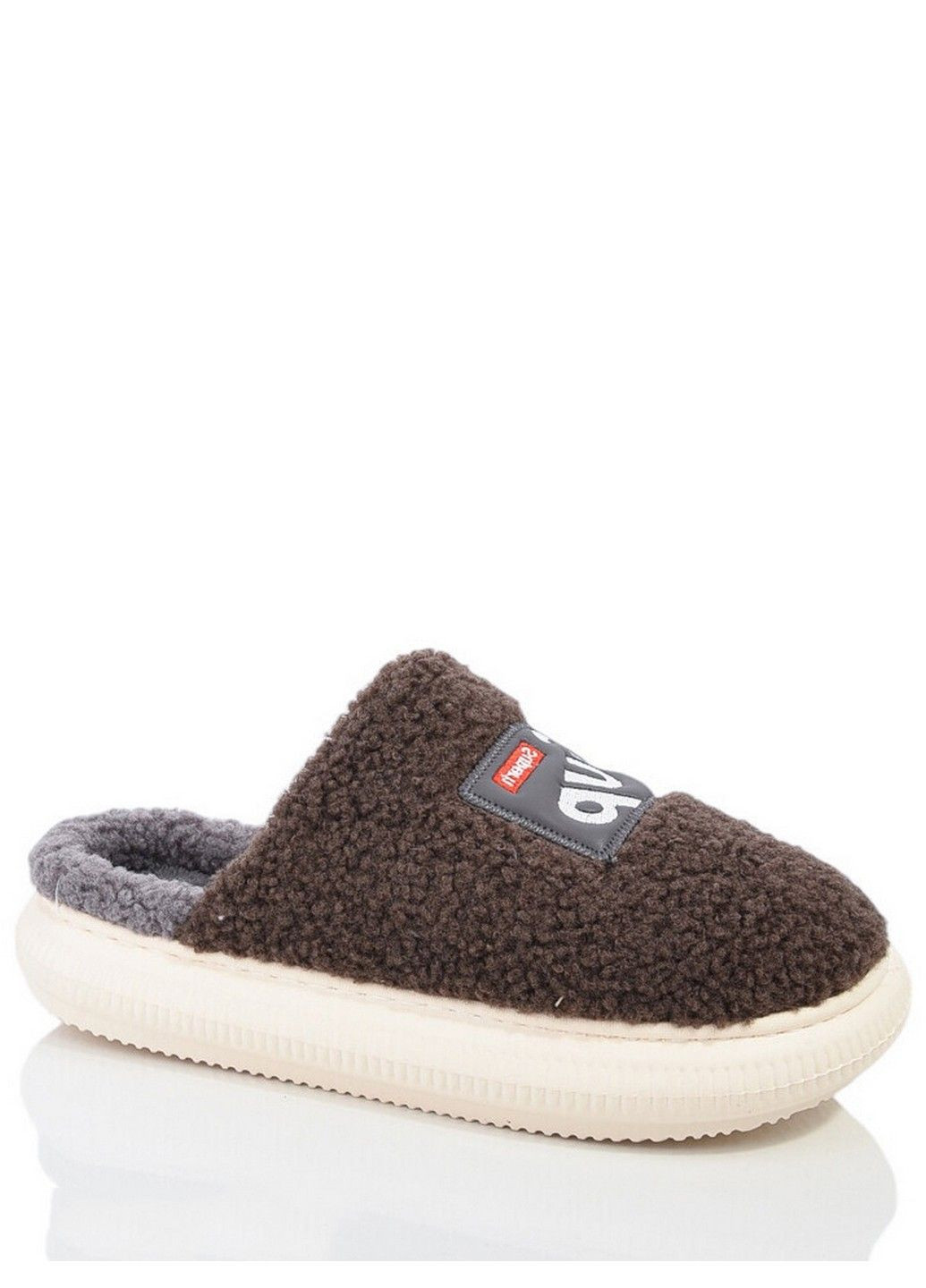 Коричневые комнатные тапочки p25813-2 Luck Line