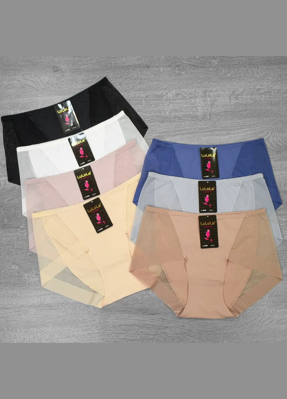 Жіночі гладкі труси з безшовними краями набір 5 шт No Brand Сліп (316027835)