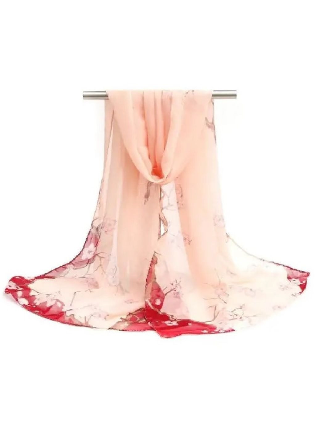 Шифоновый женский шарф с узором, 160*50 см No Brand (307174376)