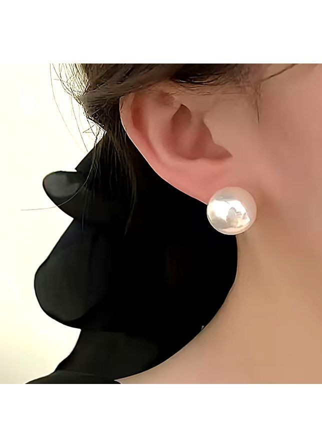 Сережки бижутерия Жемчужинка (имитация) No Brand (369489892)