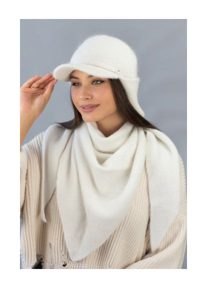 Жіночий комплект «Іззі», вушанка та косинка Braxton (369378895)