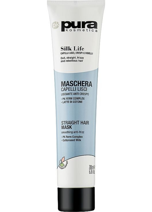 Маска для волос Silk Life Mask 1000ml (1200190-187650) Pura Kosmetica (368638421)