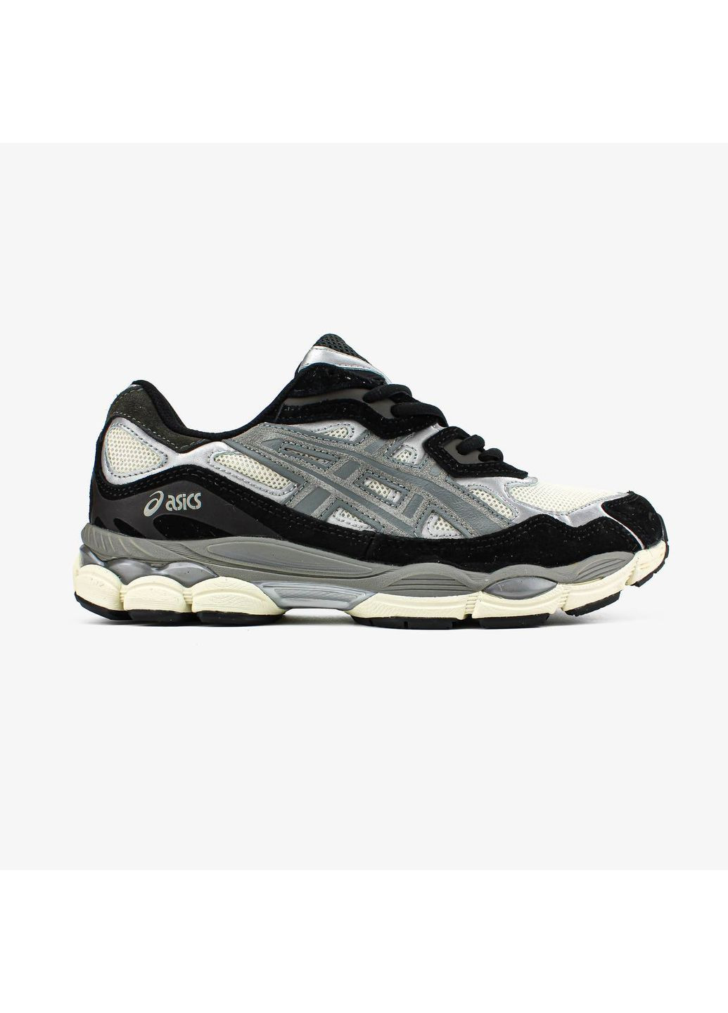 КРОСІВКИ ЖІНОЧІ ASICS GEL-NYC 1090 WHITE BLACK GREY АСІКС ГЕЛЬ НЮК 1090 No Brand сірі демісезони (368854907)