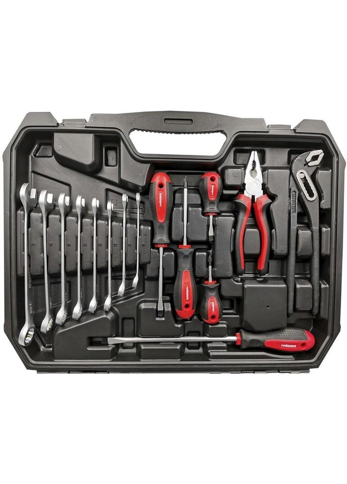 Набір інструментів 70182 професійний 1/2" 1/4" 72 шт (117782) Haisser (291020936)
