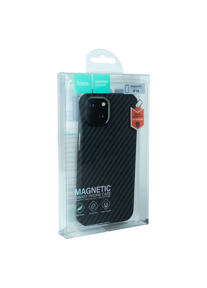 Чохол ultra-thin magnetic protective case для iPhone 14 Black Hoco (335807121)