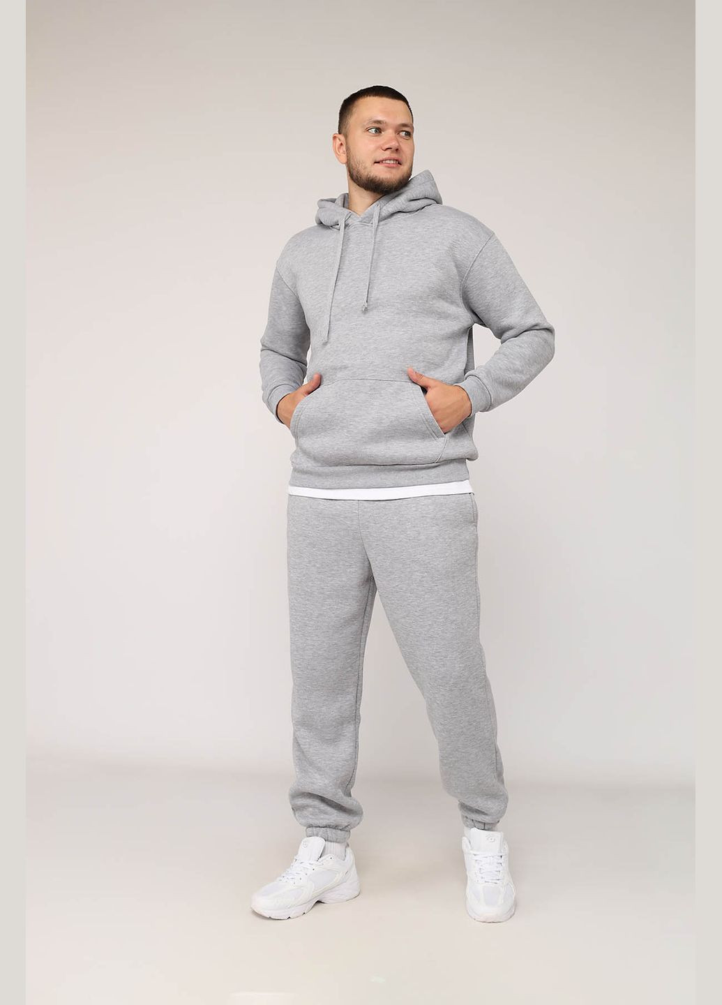 Худі чоловічий колір світло-сірий CB-00279984 Yuki (345210510)