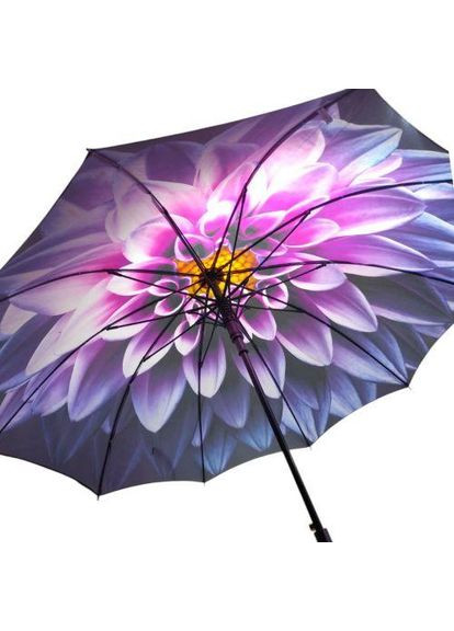 Фиолетовый женский зонт трость 85 см. ( ) МІС (365812865)