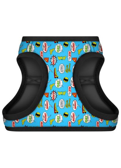 Шлея для собак Clothes з QR паспортом "Ліга Справедливості в блакитному" XS1 (1001-4002) WAUDOG Clothes з QR паспортом &quot;Ліга Справедливості в блак (366487389)