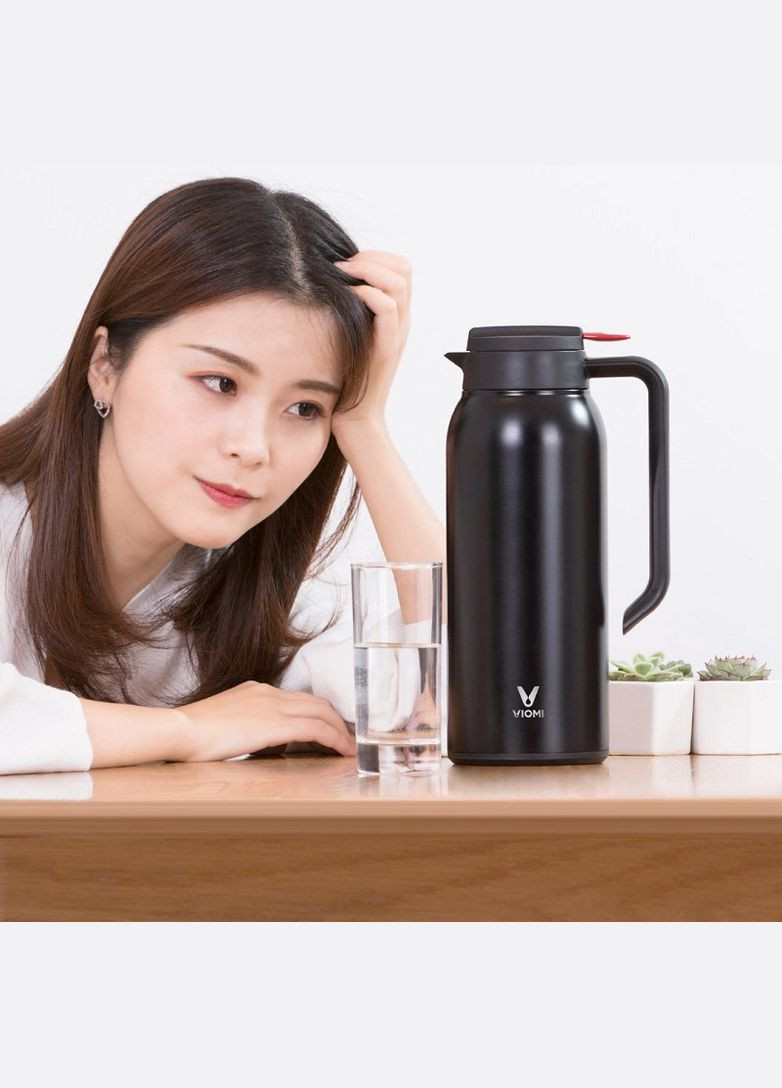 Термос Xiaomi stainless vacuum cup Black 1500 ml Viomi (272157381)