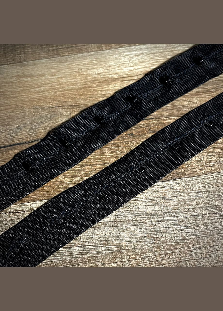 Крючки на тесьме черные No Brand (329744004)