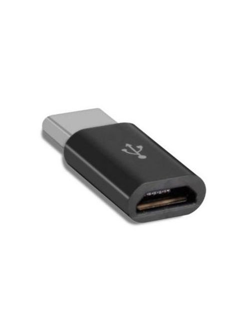 Перехідник (LA-Type-C-MicroUSB-adaptor black) Lapara Type-C to Micro USB (268143300)