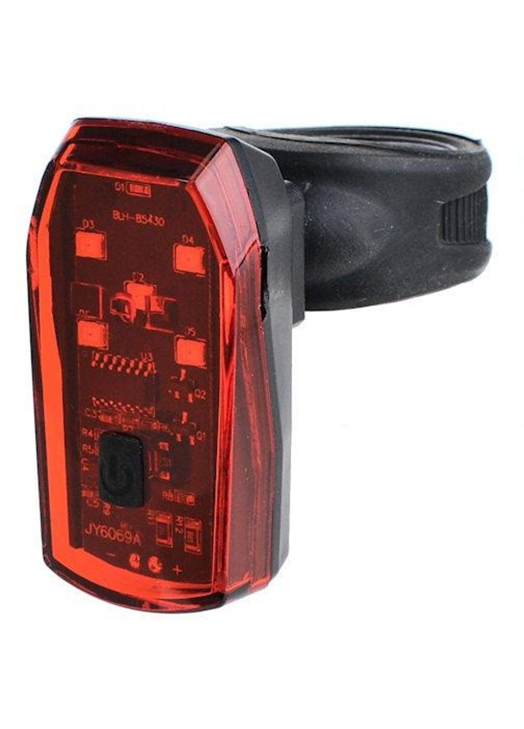 Фара задняя JY-6069A 5x0.5Watt 2 x AAA, красный X-Light (356453148)