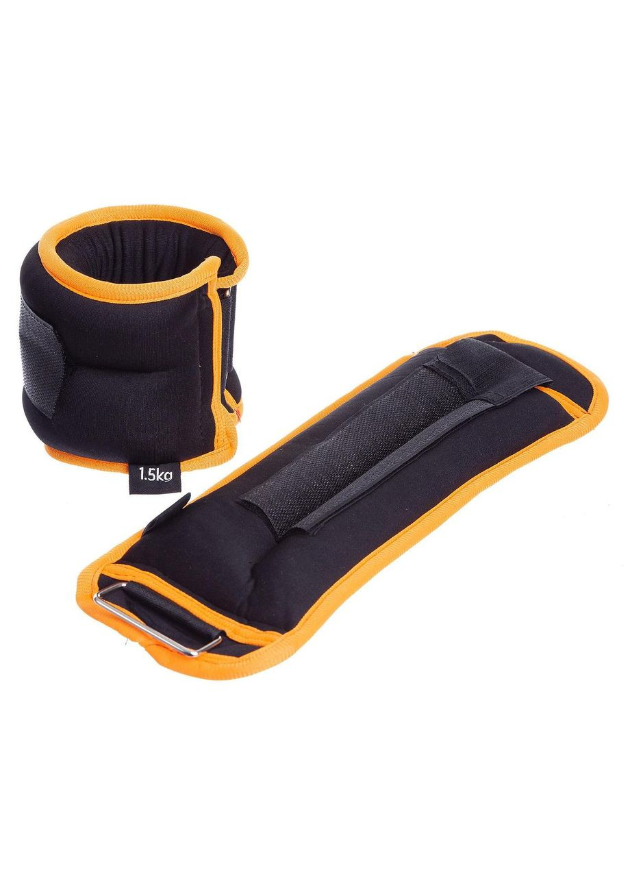 Утяжелители-манжеты для рук и ног FI-1302-3 черный SP-Sport (342104999)