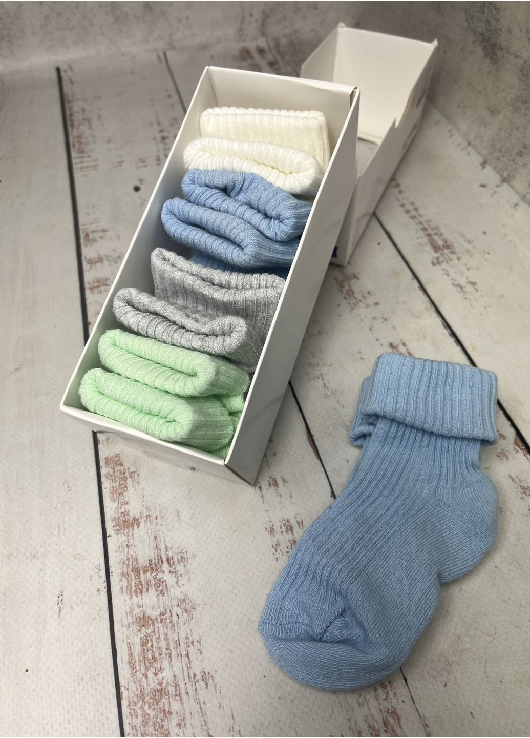 Комбіновані шкарпетки (набір 5 пар) дитячі на хлопчика різнобарвний (53/100) Lupilu однотонні (366265731)