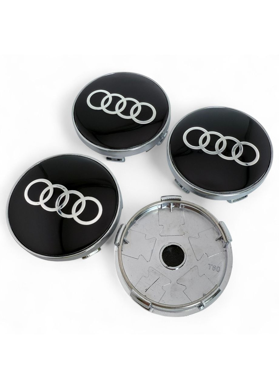 1 штука Колпачок в диски Ауди заглушки для дисков 60/56 мм No Brand (364958948)