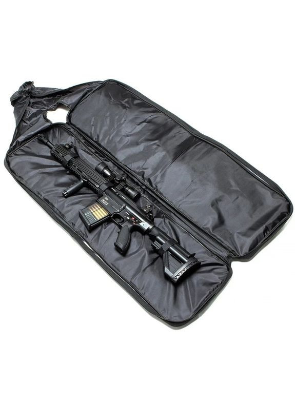 Сумка чехол для оружия 117 см рюкзак оружейный черный No Brand (326487693)