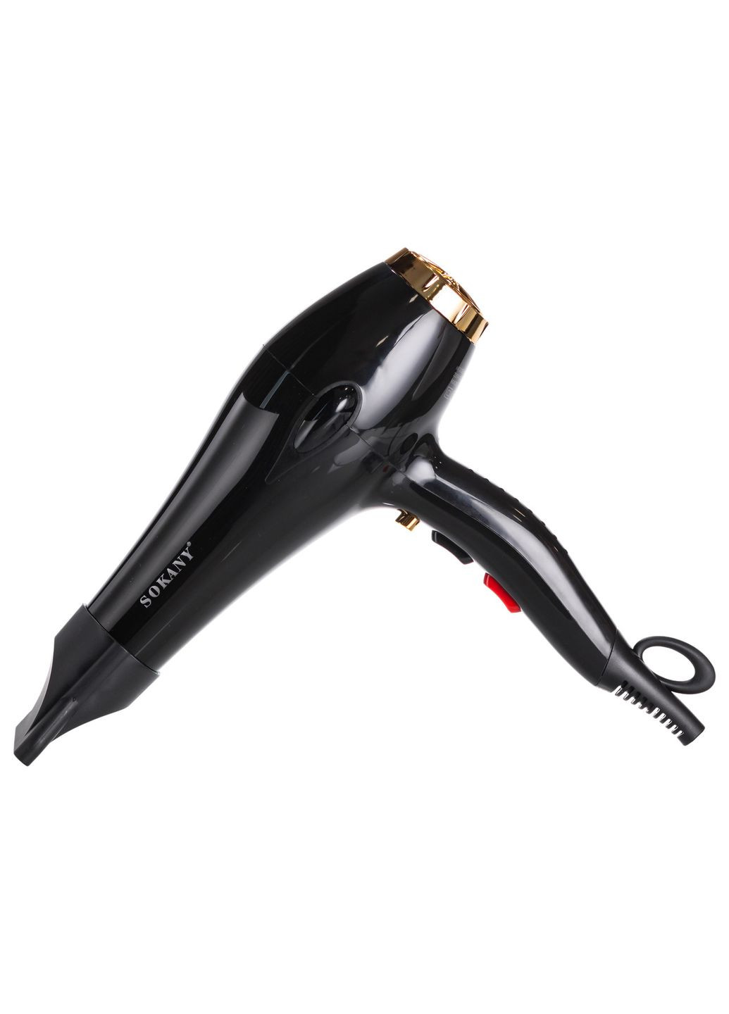 Фен для волос Sokany 2600 Вт с диффузором и концентраторами для укладки и сушки волос ProDobro (364190799)