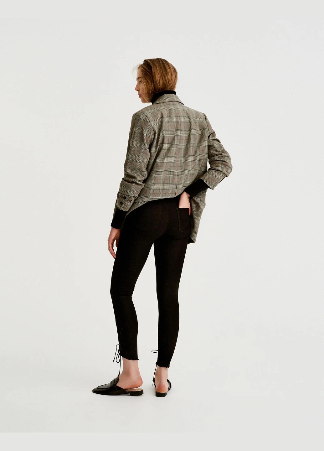 Лосини,чорний в візерунки, Pull & Bear (315590214)