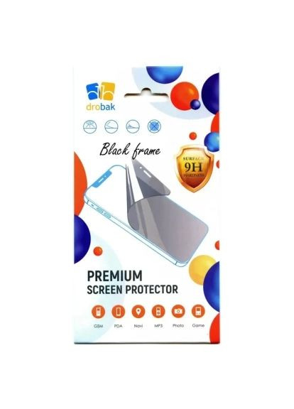Стекло защитное ZTE Blade A72 (Black) (505094) (505094) Drobak ZTE Blade A72 (Black) (505094) (366656321)
