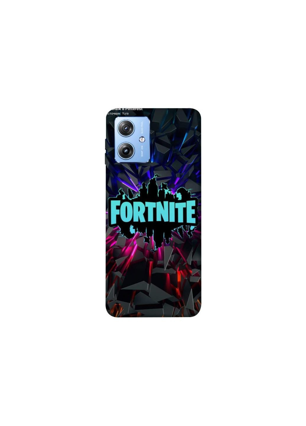 Чохол на Motorola Moto G84 Fortnite logo ver.2 Frontalka (357299235)