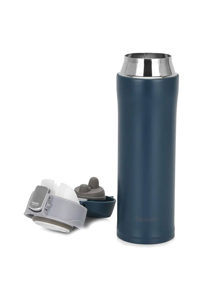 Термос-кухоль 450 мл зелений 9878 Fissman (316625934)