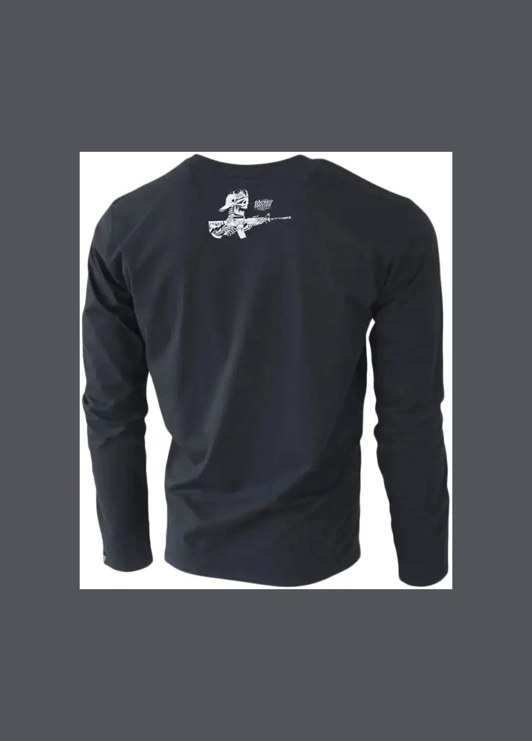 Черная лонгслив gun and roll s276bk Dobermans Aggressive