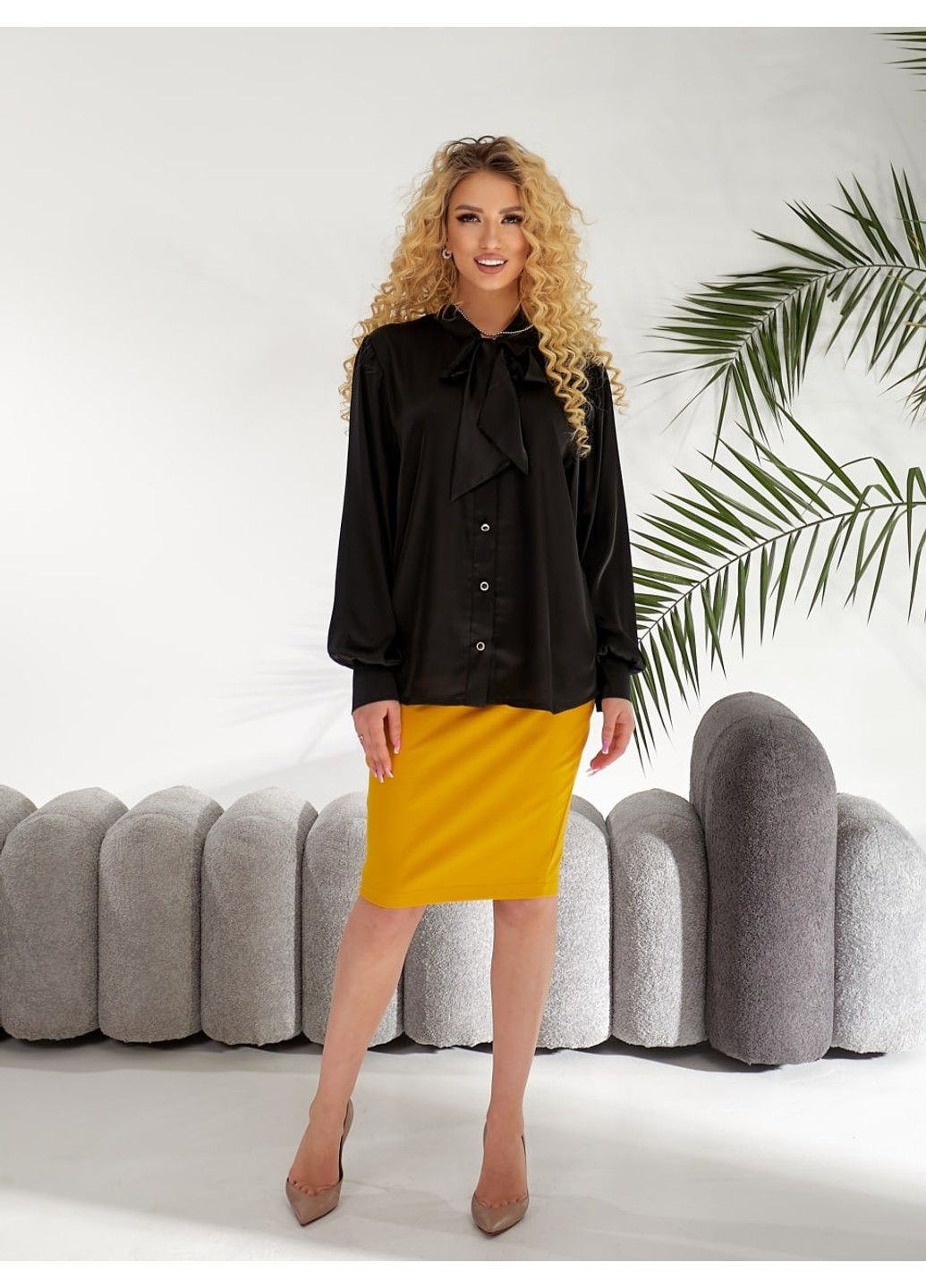 Черная рубашка DIA COSA