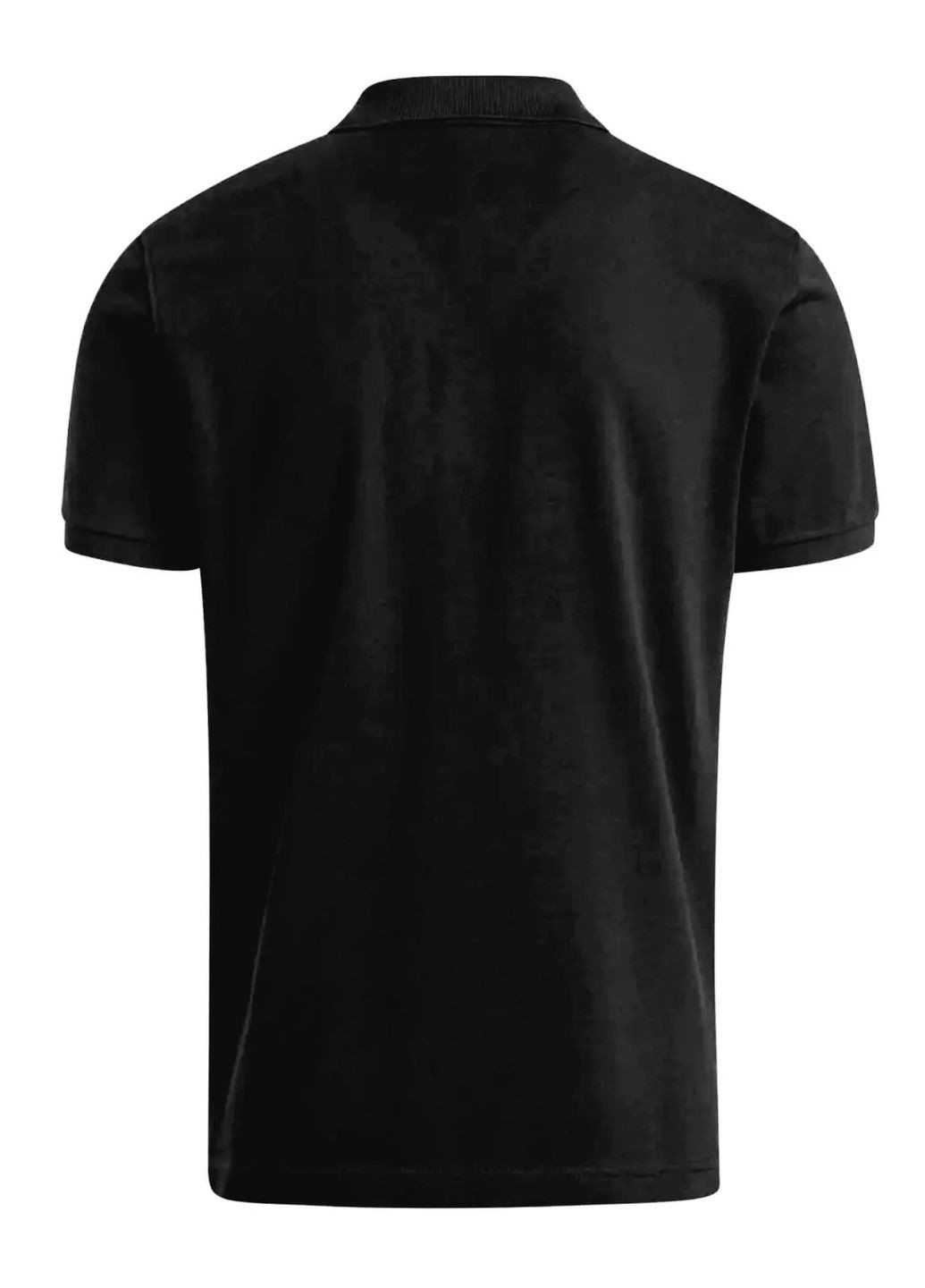 Черная футболка-поло мужское для мужчин Gant