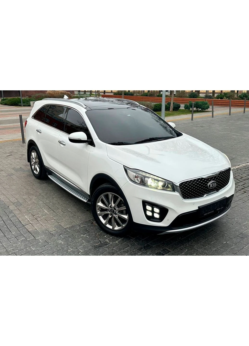 Бокові пороги BMW style (2 шт) для Sorento III UM 2014-2020 рр Kia (390719330)