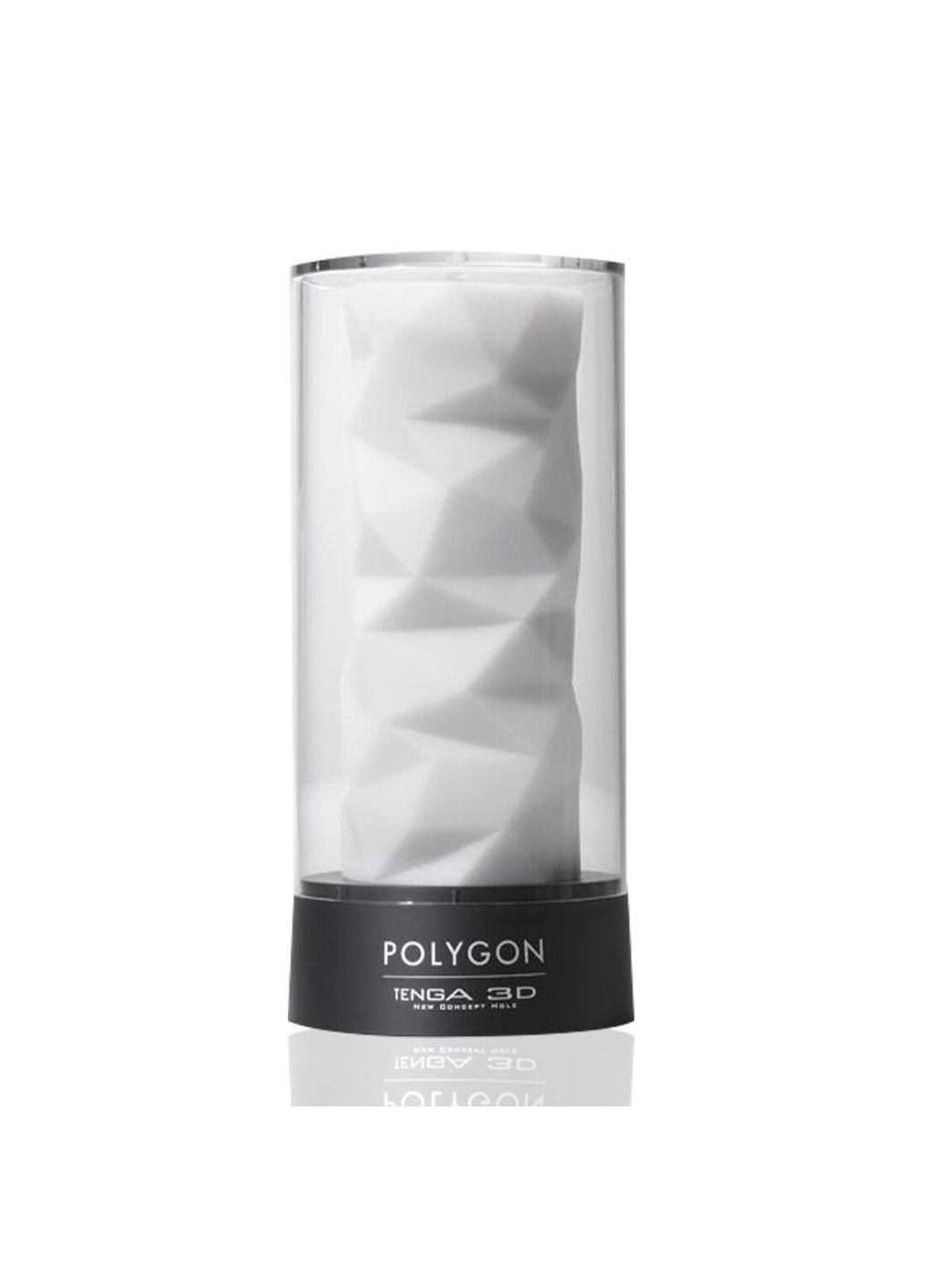 Мастурбатор 3D Polygon, очень нежный, из антибактериального эластомера с серебром Tenga (366569984)