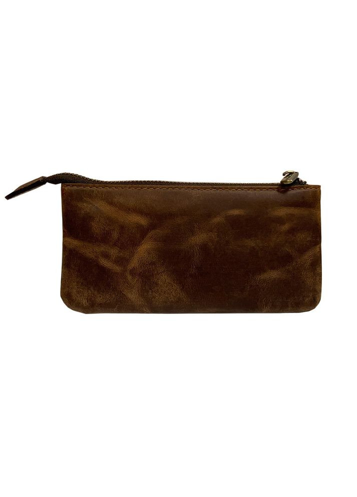 Ключница на молнии кожаная коричневая Arno 3350 whisky Tony Perotti (303830997)