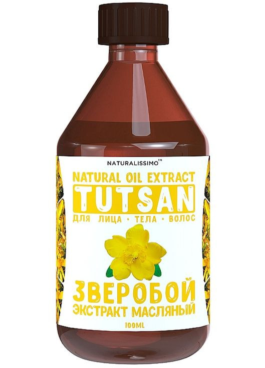 Масляный экстракт зверобоя Hypericum 100ml (246065-34938) Naturalissimo (368633182)
